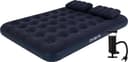 Avenli Luftmatratze Camping mit Pumpe Blau Bild 2