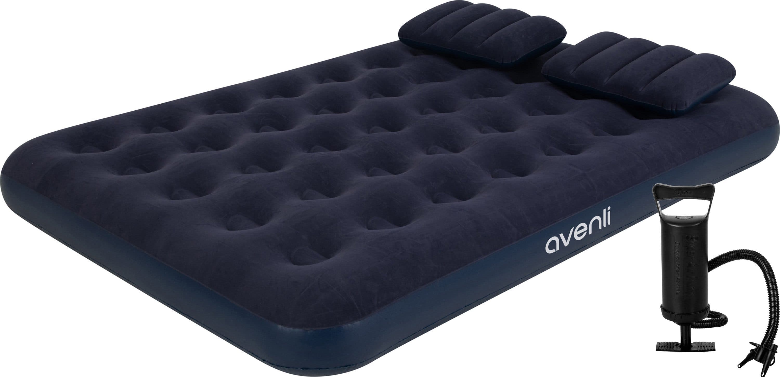 Avenli Luftmatratze Camping mit Pumpe Blau - Bild 2