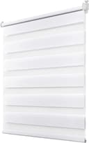 OUBO Doppelrollo Fensterrollo lichtdurchlässig Weiß verdunkelnd Klemmfix Bild 2