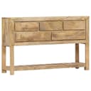 vidaXL Sideboard 120x30x75 cm Massivholz Bild 2