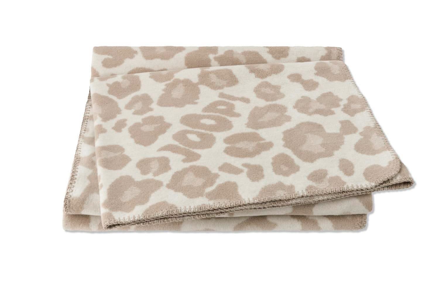 JOOP! Wohndecke LEO Beige Leopardenmuster Kuscheldecke - Bild 2