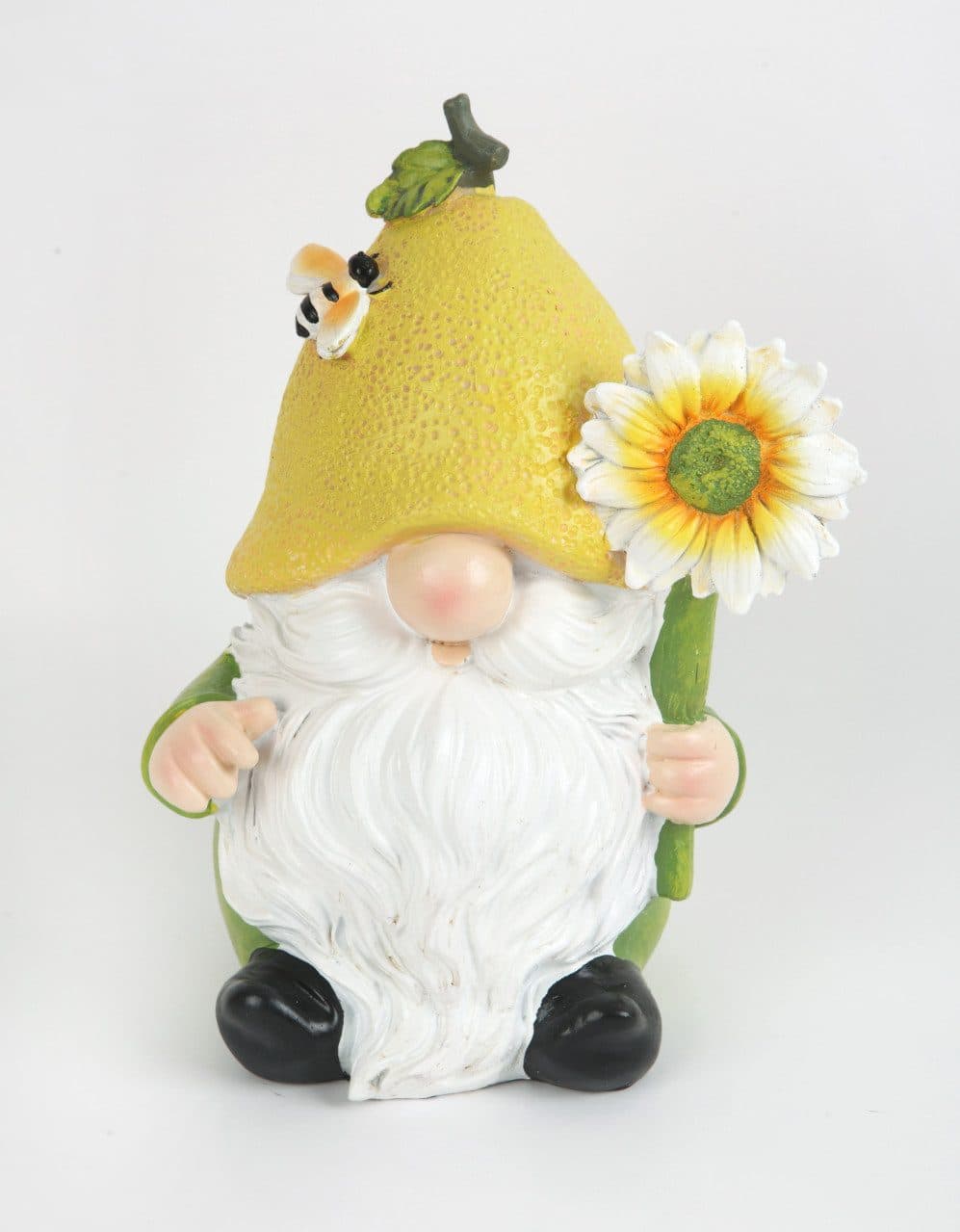Trend Line Gartenzwerg Dekofigur Polyresin Gelb