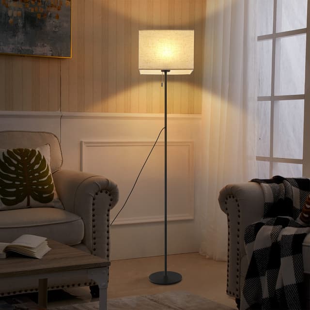 ZMH LED Stehlampe Dimmbar Retro Standleuchte
