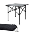 Grafner Campingtisch Klappbar Schwarz Carbon-Stahl Bild 2