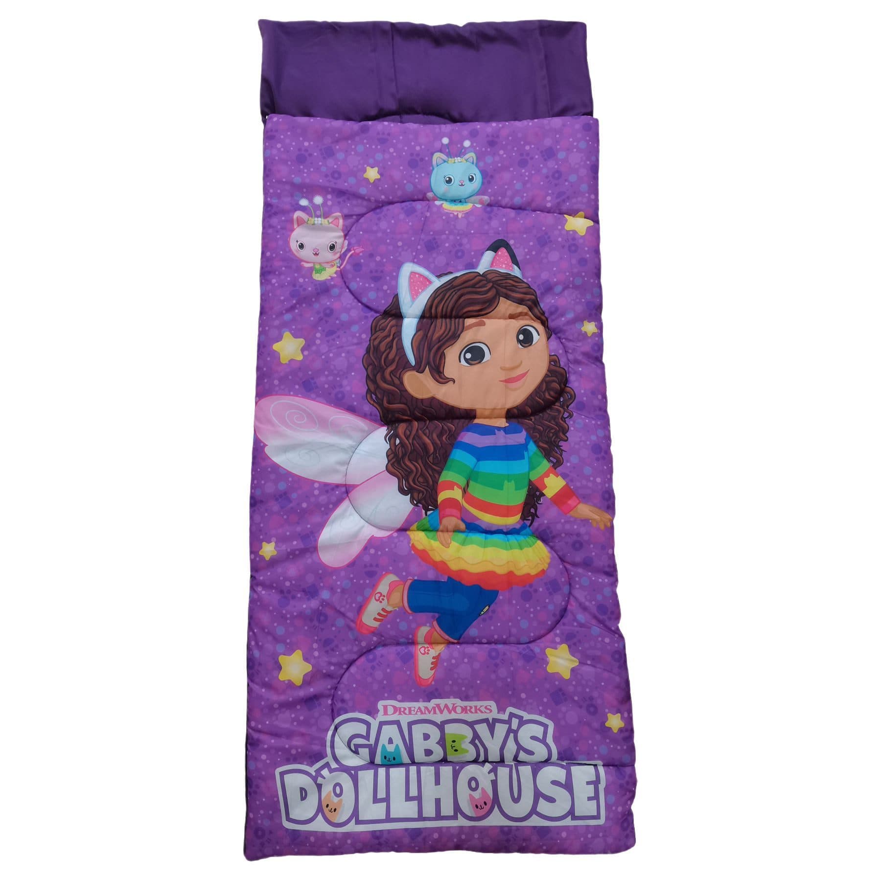Dreamworks Gabby's Dollhouse Kinderschlafsack Kuschelige Schlafrolle