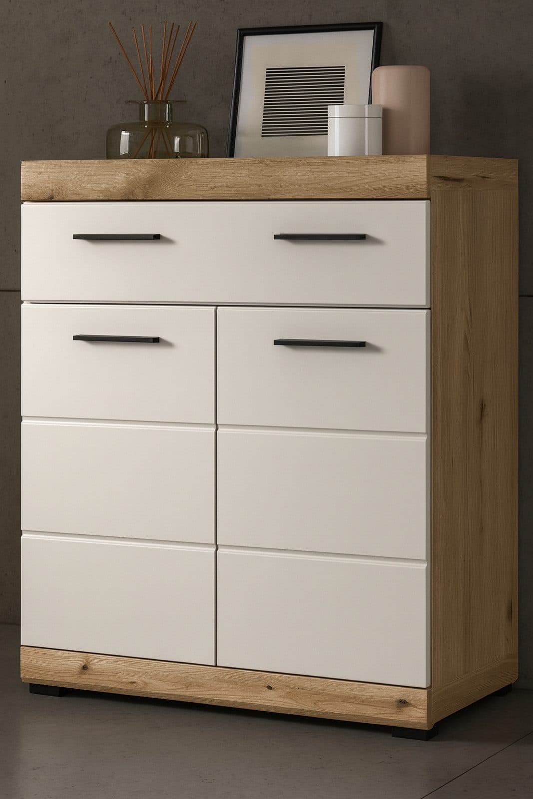 Inn.Furn Badkommode Shawn 2-türig Eiche Sand/Kaschmir - Bild 2