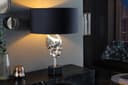 riess-ambiente Tischleuchte SKULL 56cm Schwarz/Silber Totenkopf Modern Bild 2