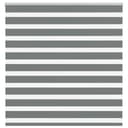 Zebra-Rollo Dunkelgrau 140x150 cm Polyester vidaXL Bild 2