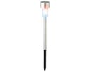 Lumineo LED Solarleuchte Edelstahl Farbwechsel Silber Bild 2