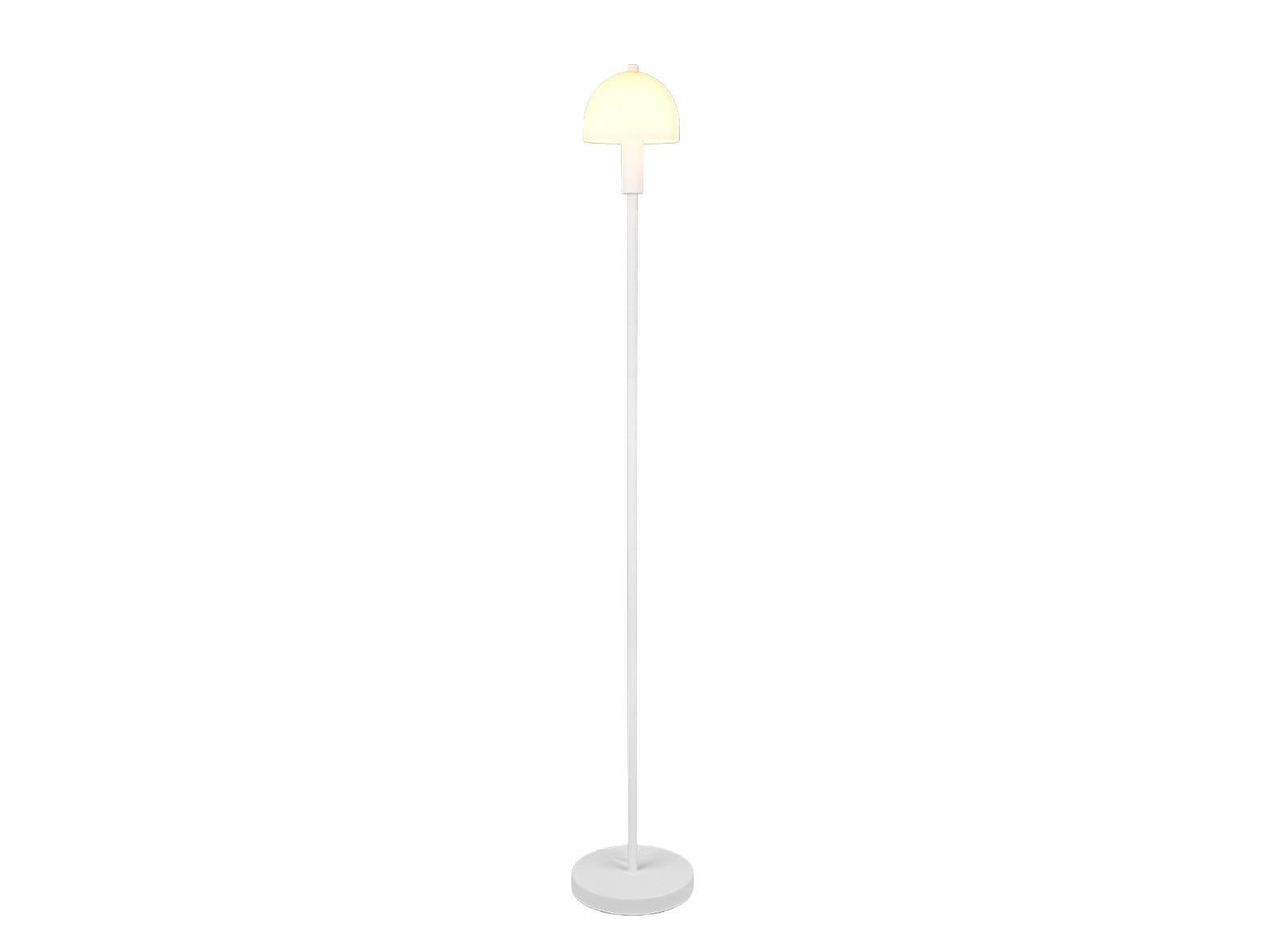 Reality Leuchten Stehlampe 120 cm mit Metall-Fuß & Opalglas-Lampenschirm - Bild 2