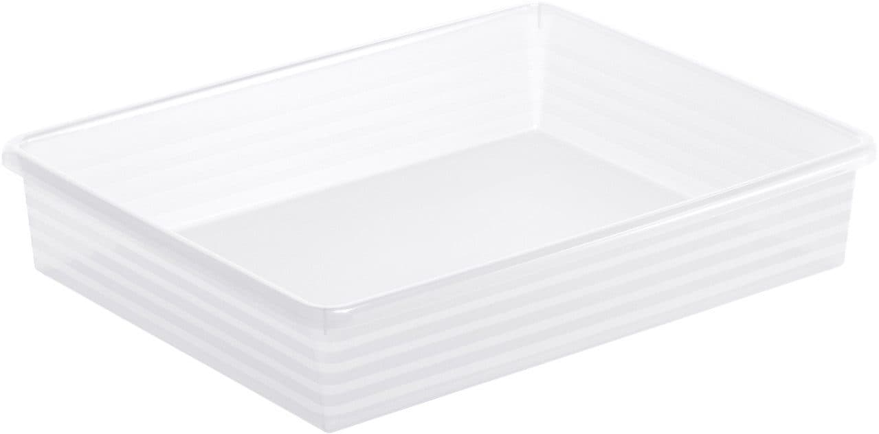 ROTHO Formatkörbchen Linus A4 transparent Aufbewahrungskorb