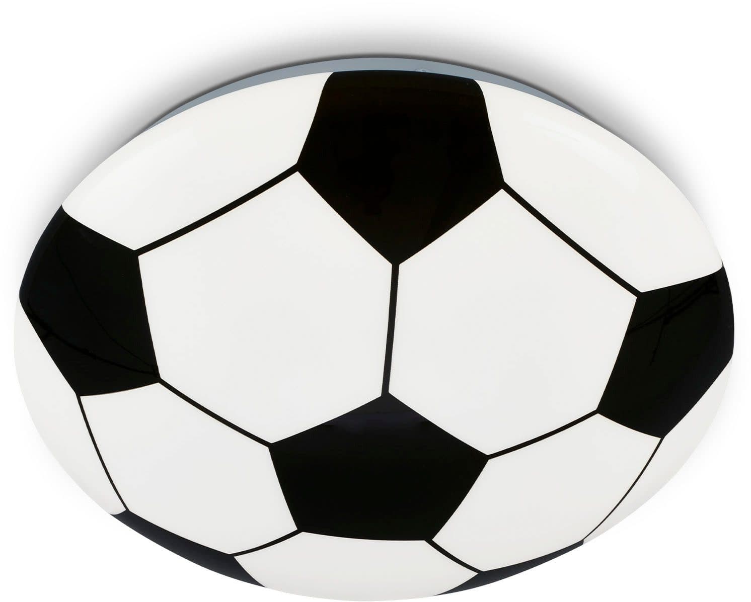 Briloner Leuchten LED Deckenleuchte Fußball Schwarz-Weiß 12W - Bild 2