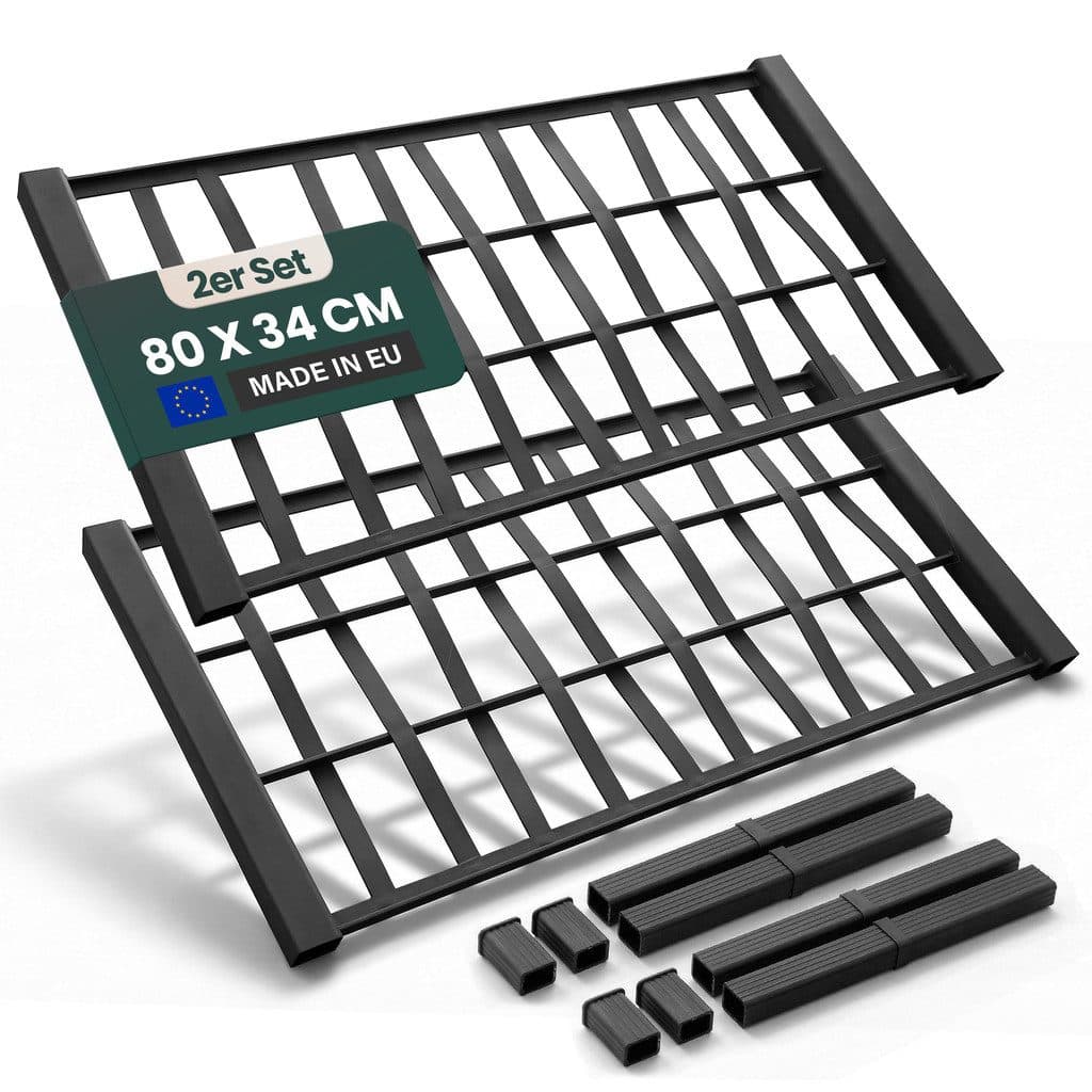 Kreher Spalier Rückwand Ethica Anthrazit Kunststoff