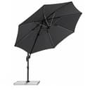 Schneider Schirme Rhodos Blacklight Ampelschirm Anthrazit 300cm LED Bild 2