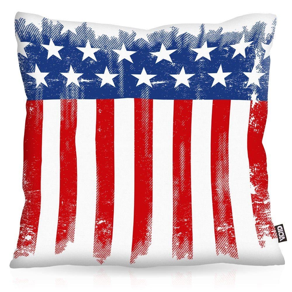 VOID Kissenbezug US Flagge Bunt Outdoor Indoor Leinwand - Bild 2