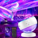 Vivitar LED Sternenhimmel Projektor mit Fernbedienung, 3D Galaxy Lampe 16 Farben Bild 2