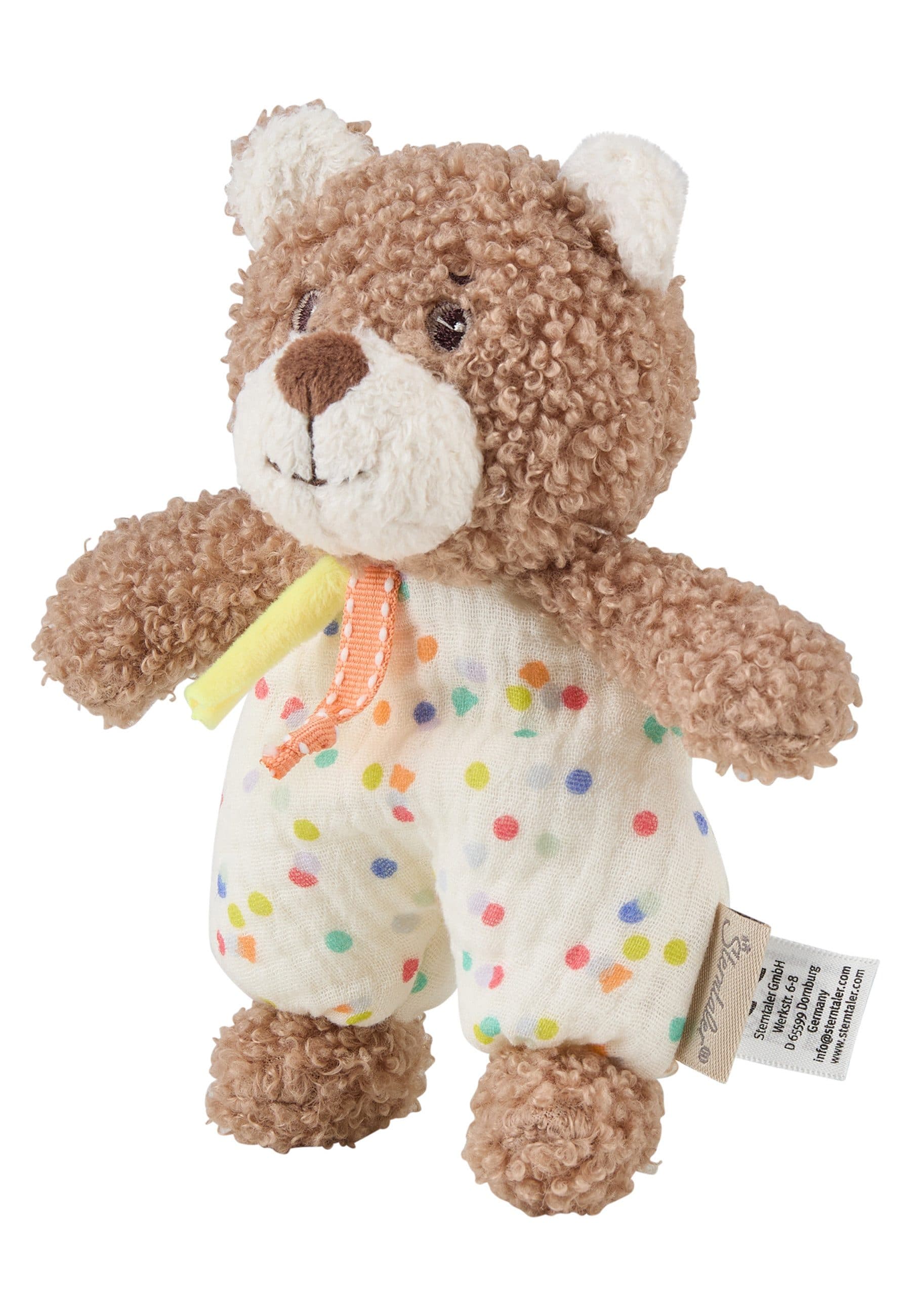 Sterntaler Kuscheltier Bär Bo mit Rassel Braun - Bild 2
