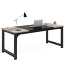 Tribesigns Schreibtisch 160/180x80 cm Industrial Homeoffice Bild 2