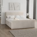 Kaiser Boxspringbett Trento mit Bettkasten und Topper VELO Stoff Bild 2