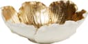 Kare Design Dekoschale Flower Bloom Gold/Weiß Bild 2
