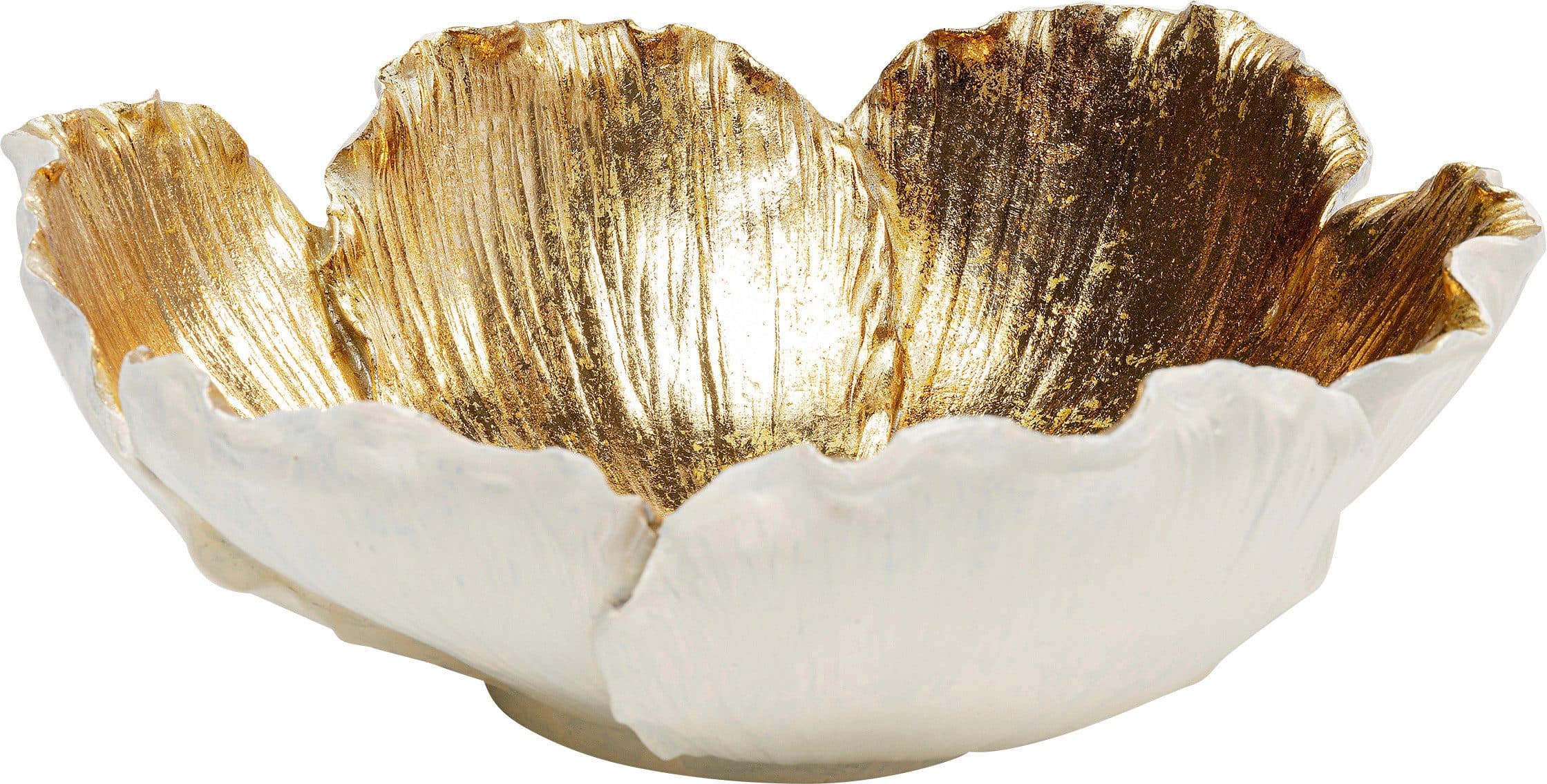 Kare Design Dekoschale Flower Bloom Gold/Weiß - Bild 2