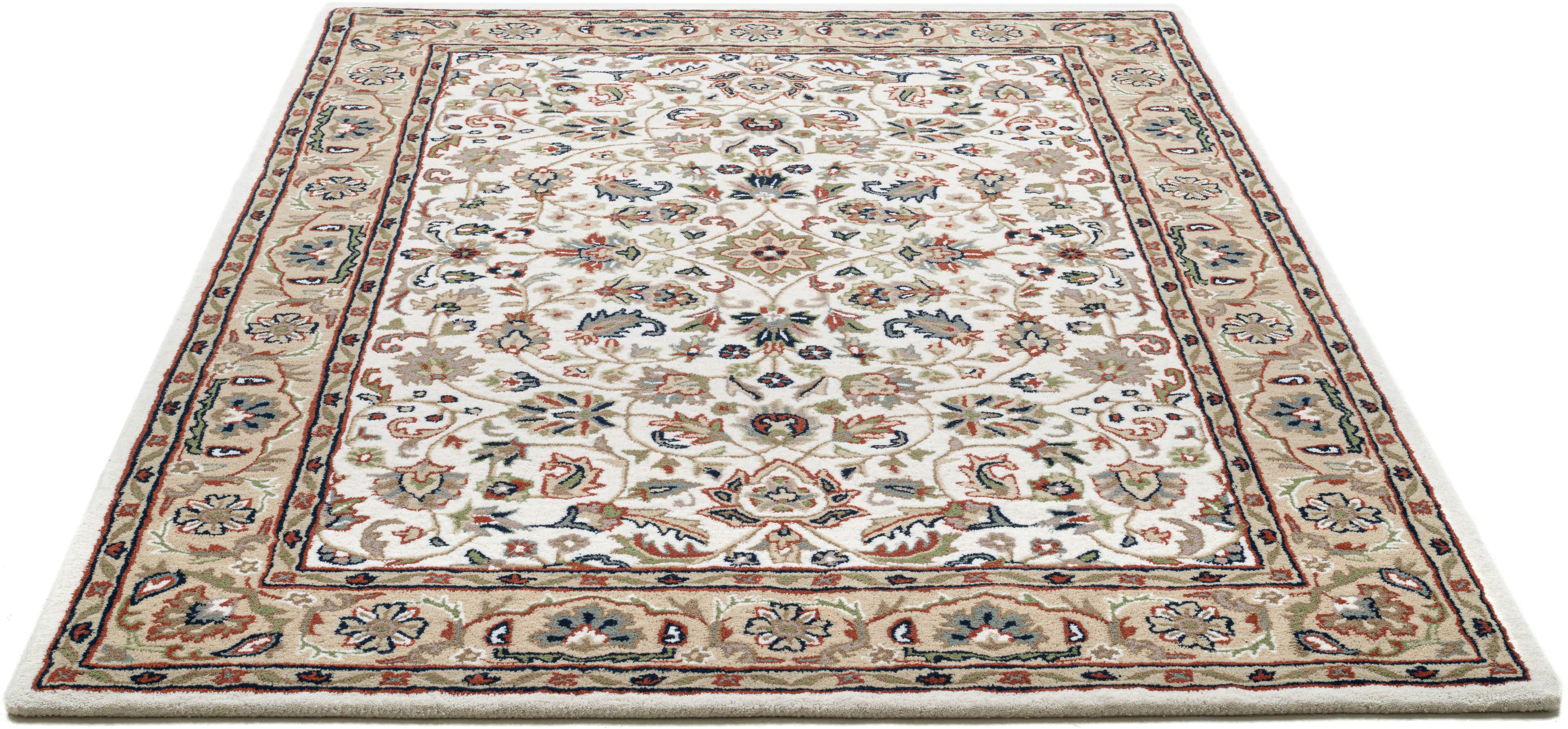 THEKO Wollteppich Royal Orient Isfahan Beige Handgetuftet - Bild 2