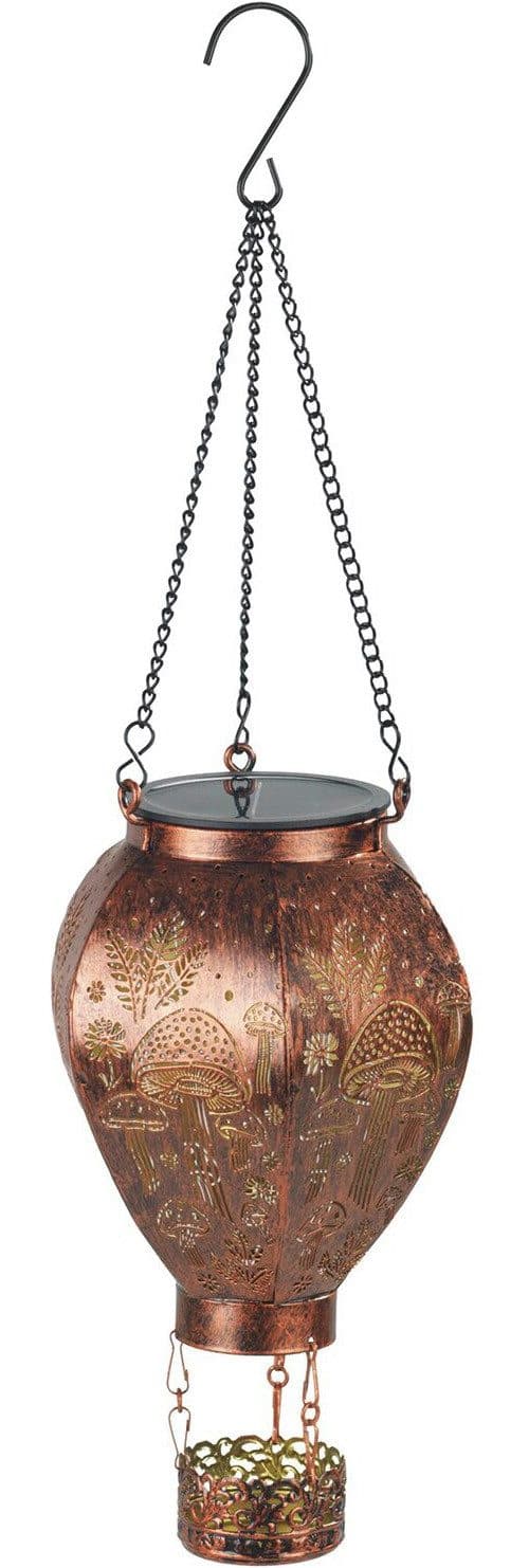 MAXIMEX LED Gartenleuchte Heißluftballon Solar Bronze - Bild 2