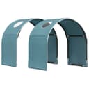 vidaXL Betthimmel 2-tlg. Himmelblau Polyester Bild 2
