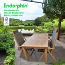 Endorphin Garten-Essgruppe 5-tlg. Akazienholz Teakholz-Look Bild 2
