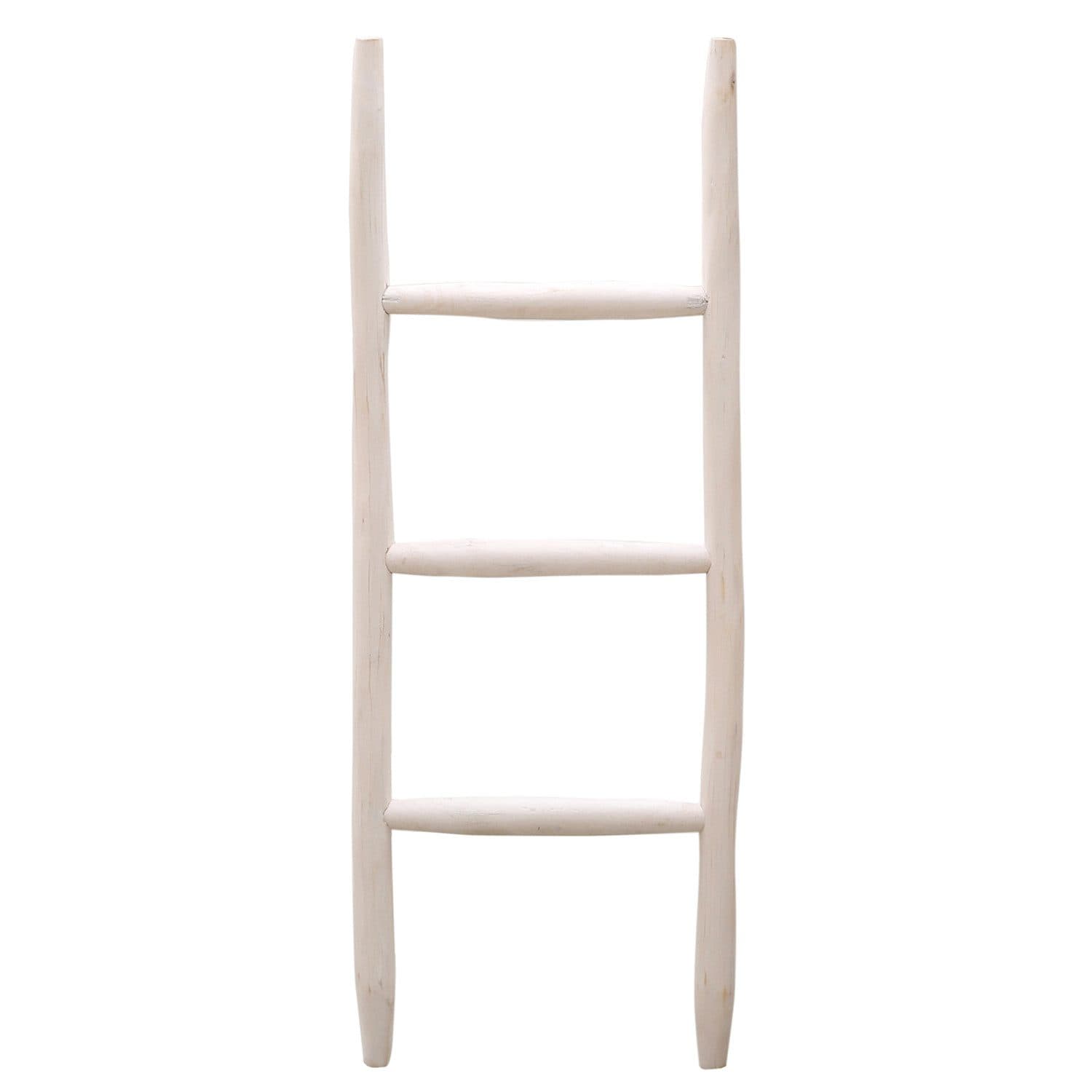 Marrakesch Orient & Mediterran Interior Dekoleiter Manoni 92cm Weiß Holz - Bild 2