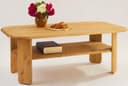 OTTO HOME Jayden 1 Couchtisch Beige Massivholz Landhausstil Bild 2