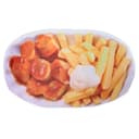 United Labels® Currywurst & Pommes Dekokissen 50x30 cm Bild 2