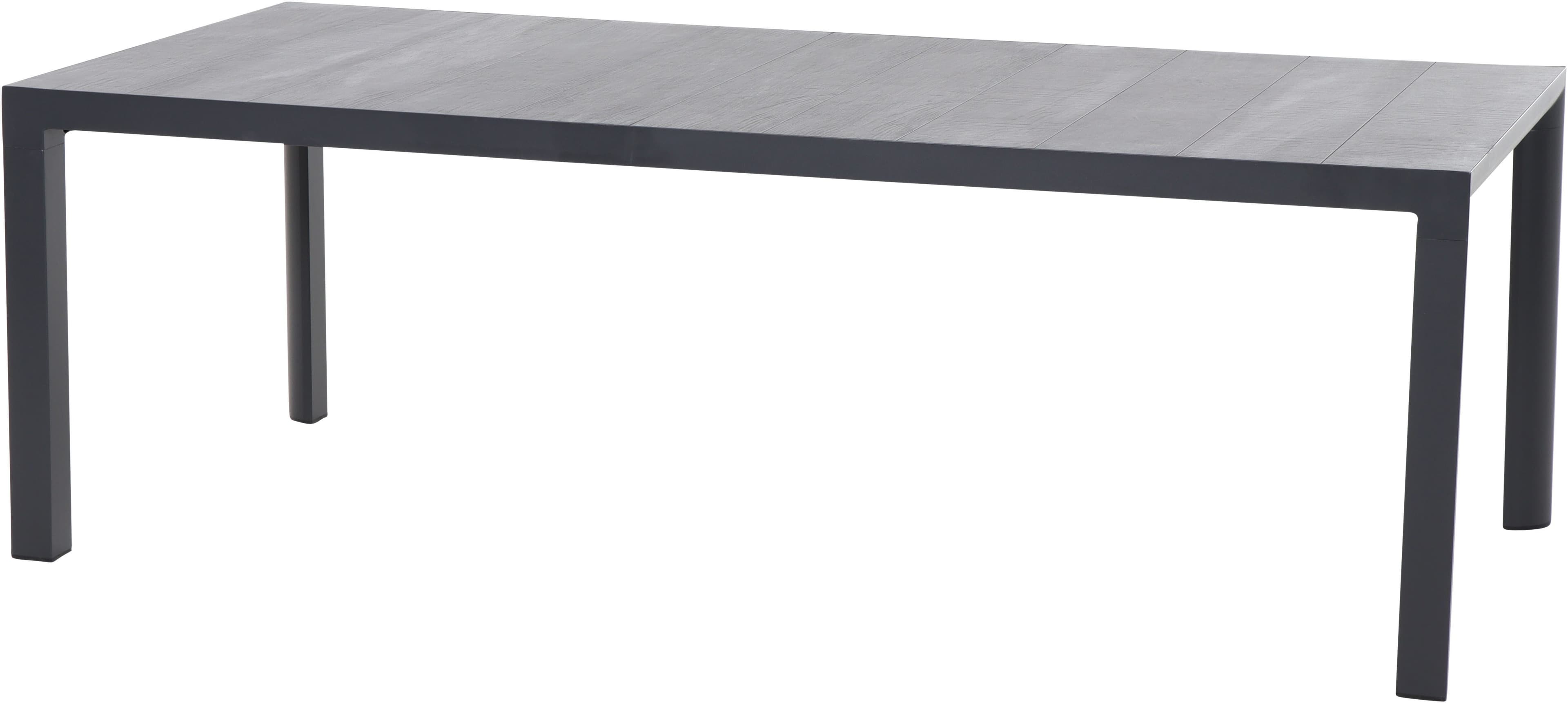 Siena Garden SILVA Gartentisch Aluminium Keramik wood grey - Bild 2