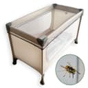 Zamboo Baby-Reisebett Universal - Grau Insektenschutz Mückennetz Bild 2