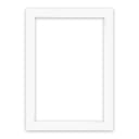Nielsen Bilderrahmen Passepartout Conservation 1,5 mm Weiß 50x70 cm Bild 2