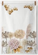 Ambiente® Geschirrtuch Dried Flowers Braun 100% Baumwolle Bild 2