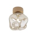 Licht-Erlebnisse Deckenleuchte UMERA Beige Cognac Modern Bild 2