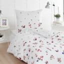 TRAUMSCHLAF Bettwäsche Claude 3-teilig Mako Satin Romantisches Blumendesign Bild 2