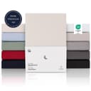 Blumtal Spannbettlaken Premium Topper 100% Baumwolle Rundumgummizug Bild 2