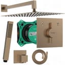 Hansgrohe DuoTurn E Unterputz Duschanlage PVD Bronze Bild 2