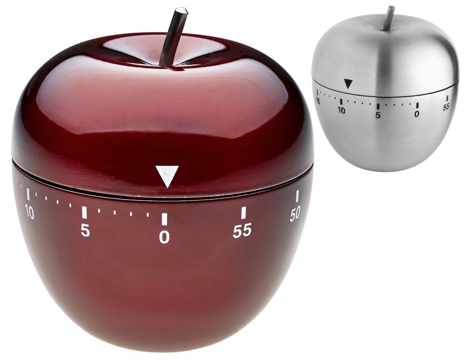 TFA Dostmann Küchentimer TFA 38.1030 Edelstahl Apfel