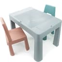 Babykajo Spieltisch Set 3-tlg. Grau/Grün/Rot Kunststoff Bild 2
