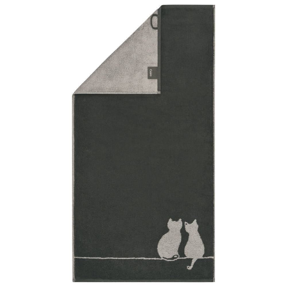 Cawö Handtuchserie Cute Cats Edition You & Me 6263, 100% Baumwolle
