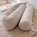 LittleANTunique Nestchenschlange Wickeltischumrandung Beige Kuschelig Bild 2