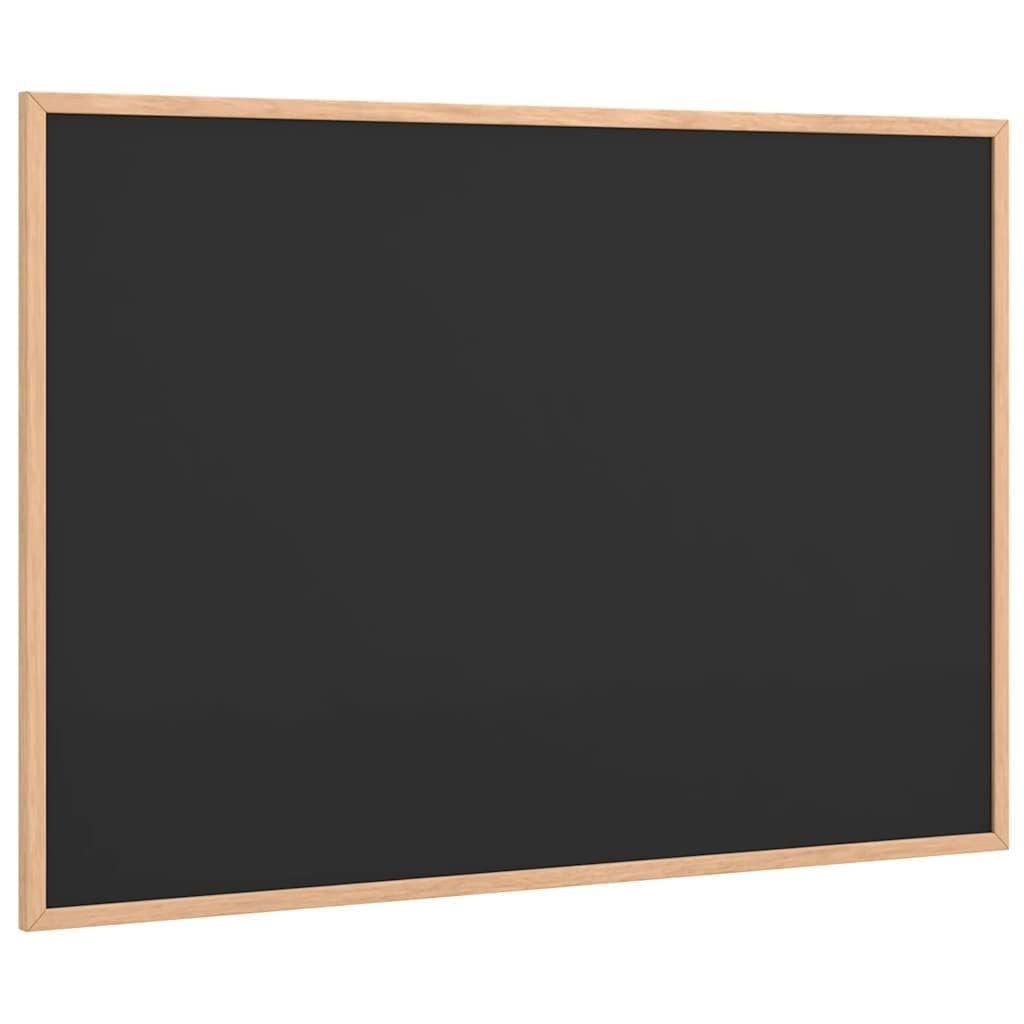 vidaXL Kreidetafel mit Kiefernholzrahmen Schwarz - Bild 2