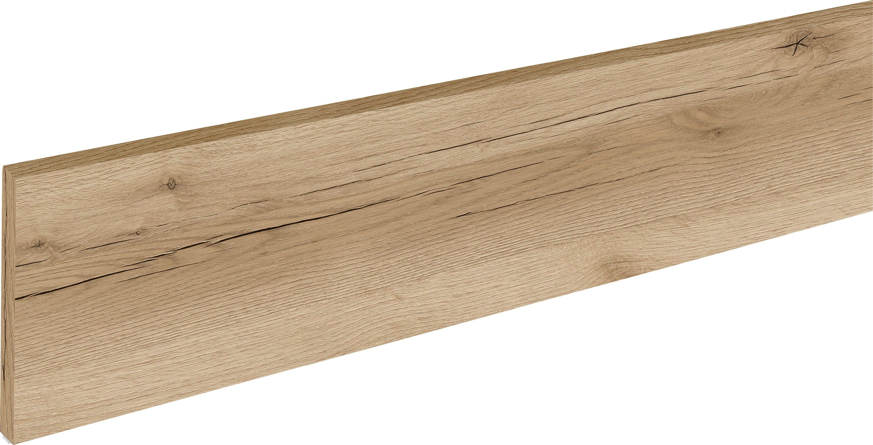 Kochstation Sockelblende KS-Ahus Braun Wildeiche 180cm - Bild 2