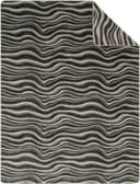 IBENA Wohndecke Savannah stilisiertes Zebramuster Beige Braun Bild 2