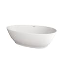 HOME DELUXE Freistehende Badewanne DELIA Weiß Acryl Bild 2