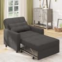 Bealife Sessel 3 in 1 Klappsessel Schlafsessel Grau Bild 2