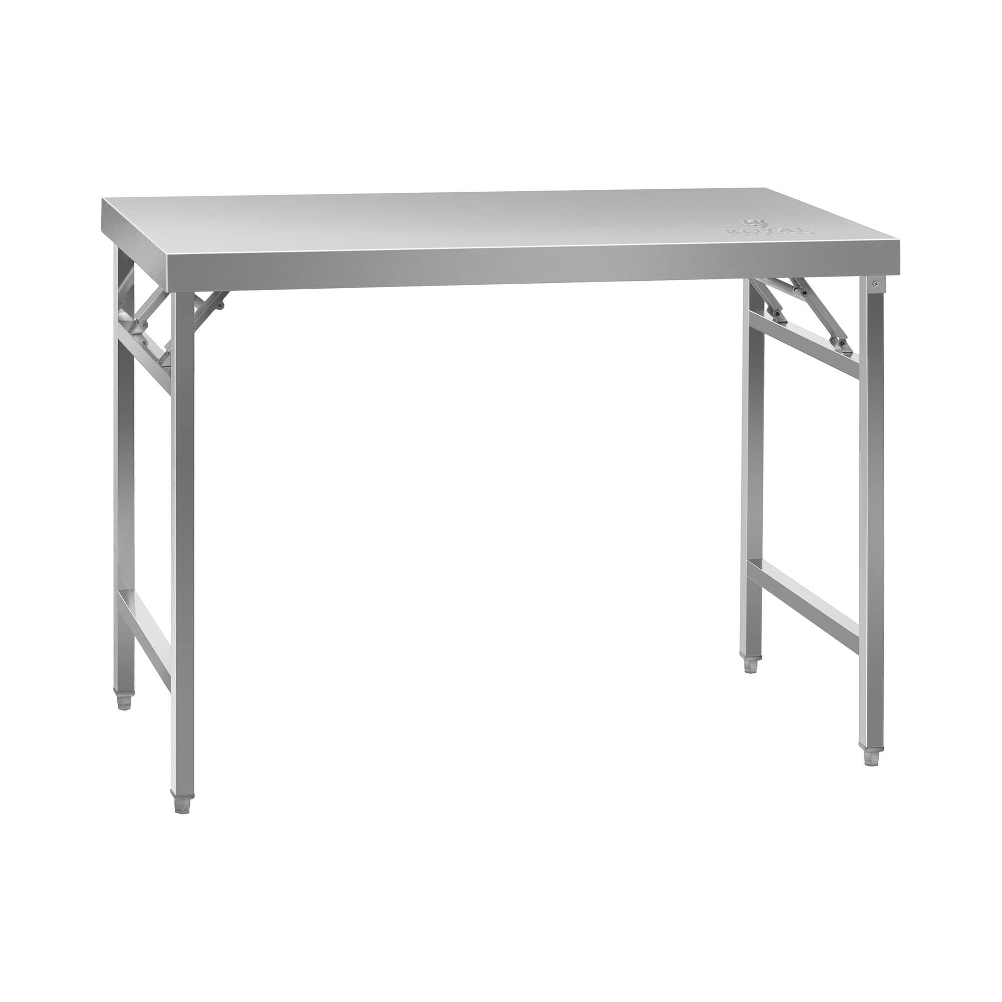 Royal Catering Klapptisch Edelstahl Arbeitstisch silbern - Bild 2